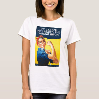 HEY CANCER VALDE DU DEN FLA SATKÄRINGEN! T-SHIRT