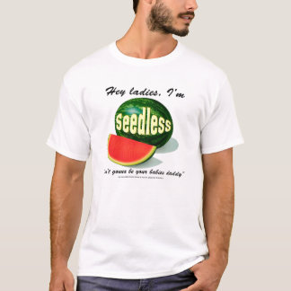 Hey damer mig seedless förmiddag tee shirt