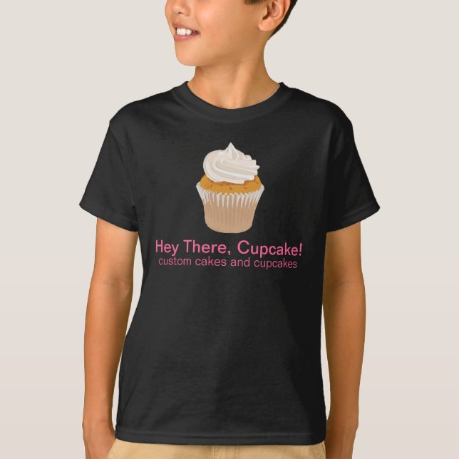 Hey där lurar muffinen klassikerutslagsplatsen tee shirt (Framsida)