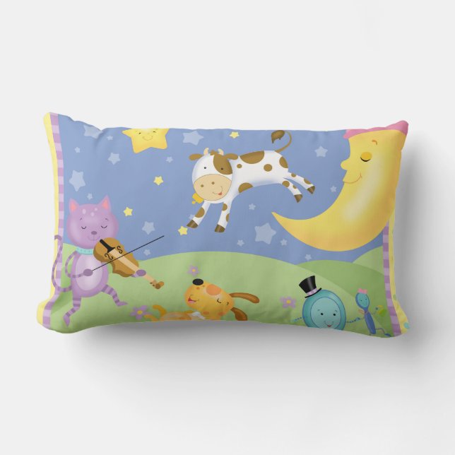 Hey Diddle Diddle lumbaren kudder Lumbarkudde (Framsida)