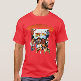 Hey Dude Bar None Ranch Retro 90s Cast Hyllning T Shirt
