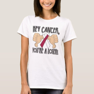 Hey halscancer är du en förlorare tee