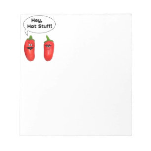 Hey hettsaker! Chilies Anteckningsblock