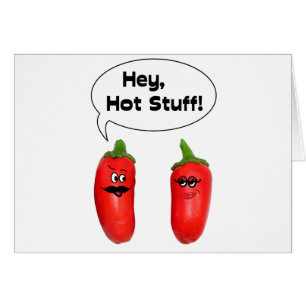 Hey hettsaker! Chilies Hälsningskort