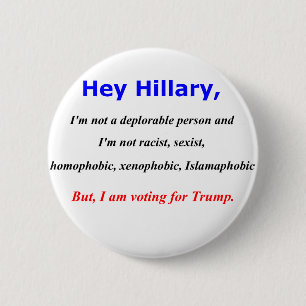 Hey Hillary, I-förmiddag inte en beklagansvärd Knapp
