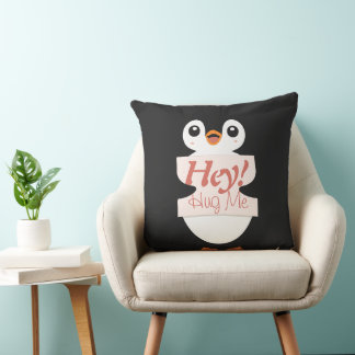 Hey! Hug Me - penguin costume personalization Kudde
