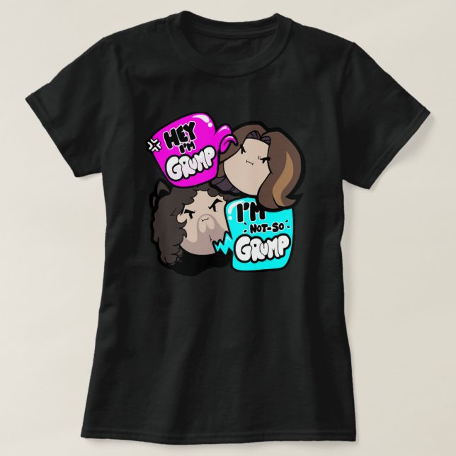 Hey I'm Grump - Game Grumps T Shirt (Design framsida)