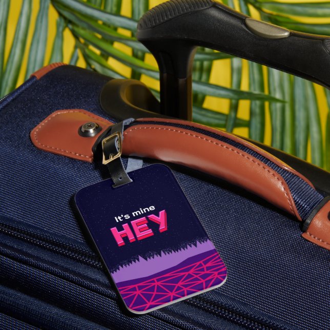 Hey it's mine  bagagebricka (Framsida Insitu 1)