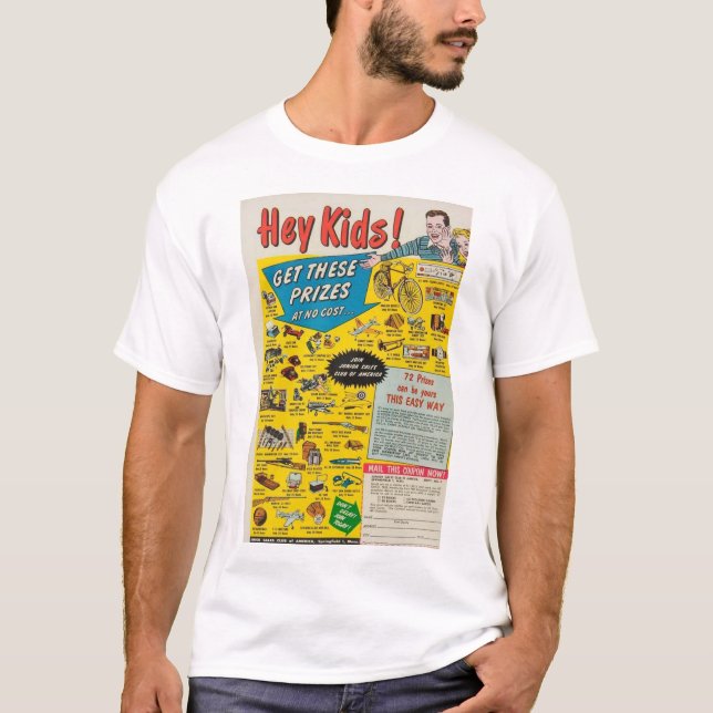Hey kids! t shirt (Framsida)