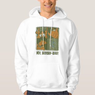 Hey kvadrerar stam- Scooby-Doo grafiskt Hoodie