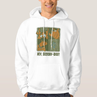 Hey kvadrerar stam- Scooby-Doo grafiskt Hoodie
