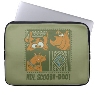 Hey kvadrerar stam- Scooby-Doo grafiskt Laptop Fodral