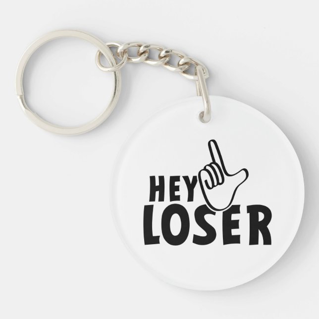 Hey loser. losers, mafkees, onnozele, neurd....  (Framsidan)