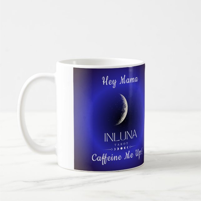 Hey Mama - Ge mig kaffe! mugg (Vänster)