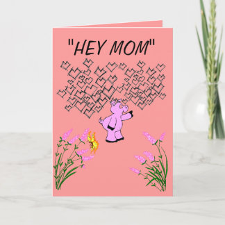 "HEY MAMMA ", KORT
