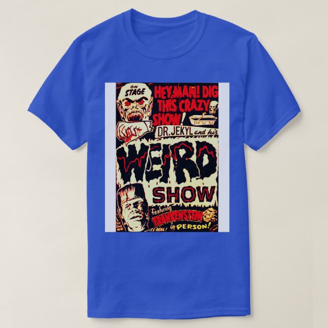 HEY MAN Gräver det här galet show T Shirt (Design framsida)