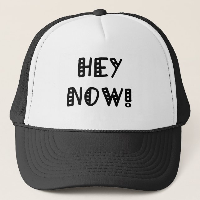 Hey nu! truckerkeps (Framsida)