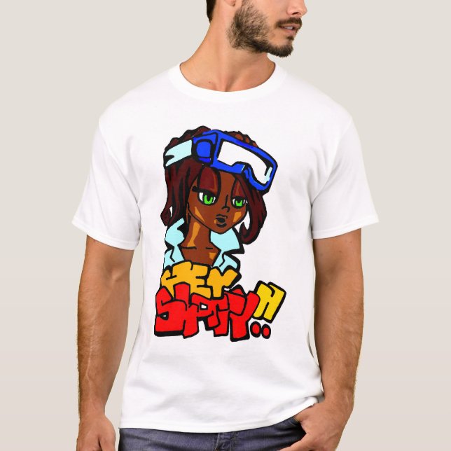 Hey Shorty Tee Shirt (Framsida)
