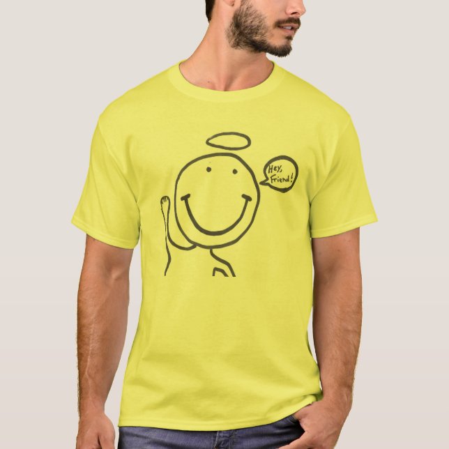Hey vän! tee shirt (Framsida)