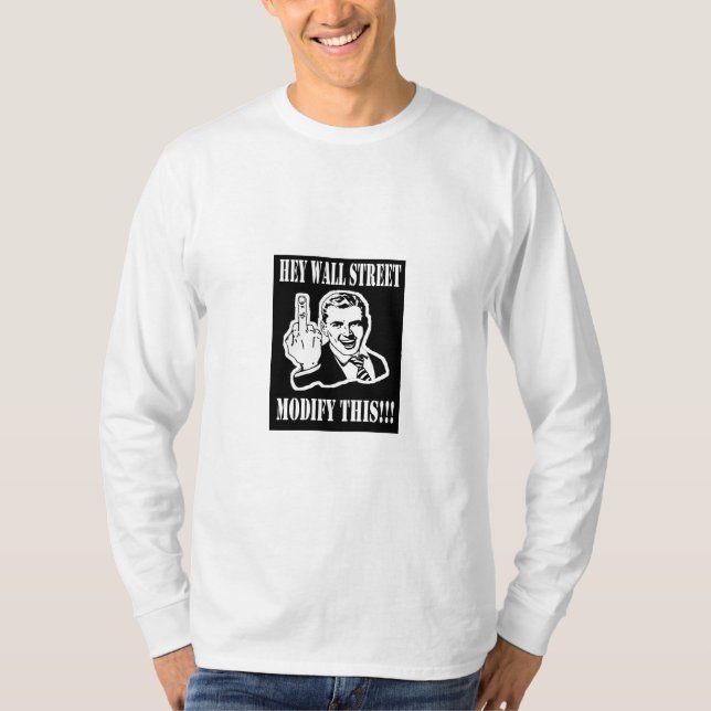 HEY WALL STREET T-SHIRT (Framsida)