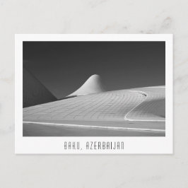 Heydar Aliyev Center i Baku, Azerbajdzjan vykort