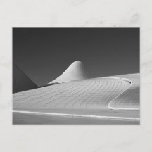 Heydar Aliyev Center i Baku, Azerbajdzjan vykort
