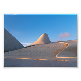Heydar Aliyev Center Photo Enlargement Fototryck