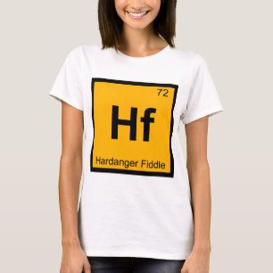 Hf - Hardangerfiol Kemi Periodiska Systemet Tröja