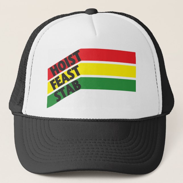 HFS-hatt-rasta Truckerkeps (Framsida)