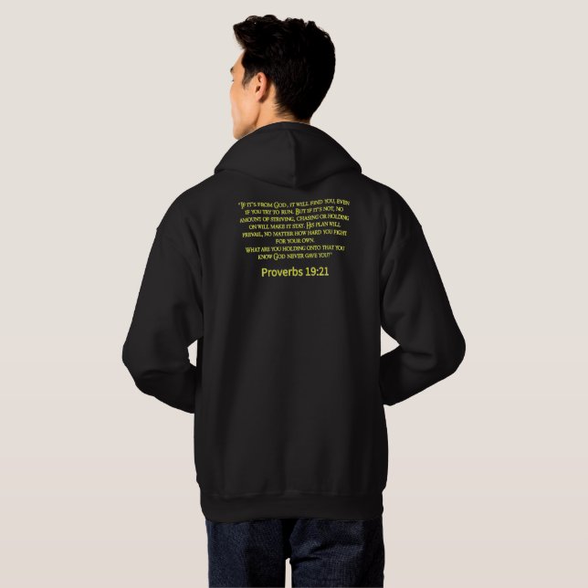 HG_Proverbs19_Hoodie Hoodie (Hel baksida)