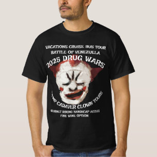 HG TRUMP LIK KLOWN DROGKRIG SEMESTER KRYSSNING T SHIRT