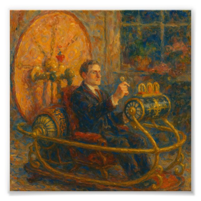 HG Wells, Maskin Fototryck (Framsidan)