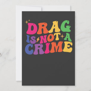 HGBT-Pridets DRAG ÄR INTE ETT BROMSSTÖD Inbjudningar