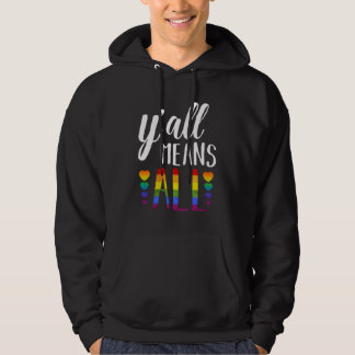 HGBT YALL-ELAKEN ALLA Gay pride Hoodie
