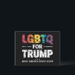 HGBTQ FÖR TRUMP GAY-LESBISK FÖR TRUMP 2024 VYKORT<br><div class="desc">HGBTQ FÖR TRUMP GAY-LESBISK FÖR TRUMP 2024</div>