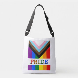 HGBTQ & Pride - Regnbågsförloppet i mode Axelväska