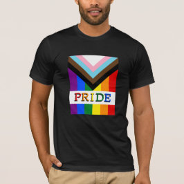 HGBTQ & Pride - Regnbågsförloppet i mode T Shirt