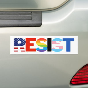 HGBTQ-Pride TransHöger Progressiv resttrend Bildekal