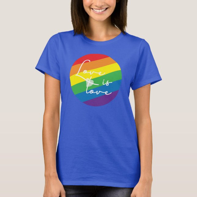 HGBTQI Christian ally LGBTQI, som välkomnar metodi T Shirt (Framsida)