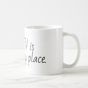 hgtv är mitt lyckliga ställe kaffemugg