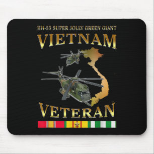 HH-53 Toppen Jolly Grönt Giant Helicopter Vietnam Musmatta
