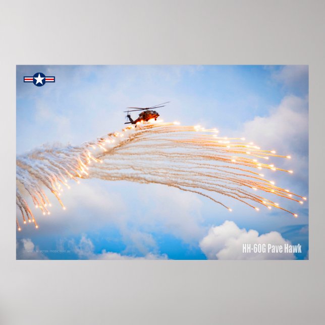 HH-60 G PAVE HAWK POSTER (Framsidan)