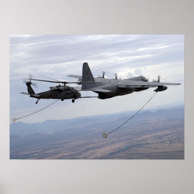 HH-60 Pave Hawk & C-130 Poster (Framsidan)