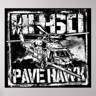 HH-60 Pave Hawk poster mall BK Poster