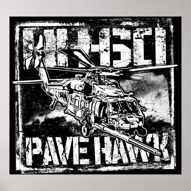 HH-60 Pave Hawk poster mall BK Poster (Framsidan)
