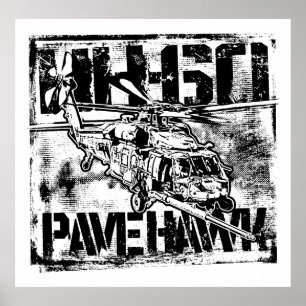 HH-60 Pave Hawk poster mall WT Poster