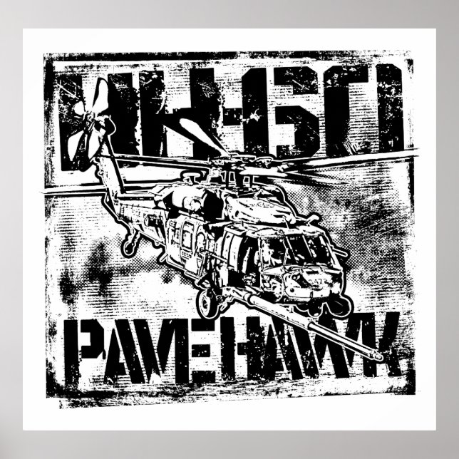 HH-60 Pave Hawk poster mall WT Poster (Framsidan)