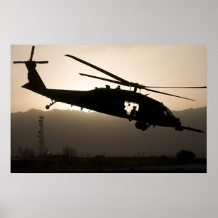 HH-60 stenlägger höken Poster