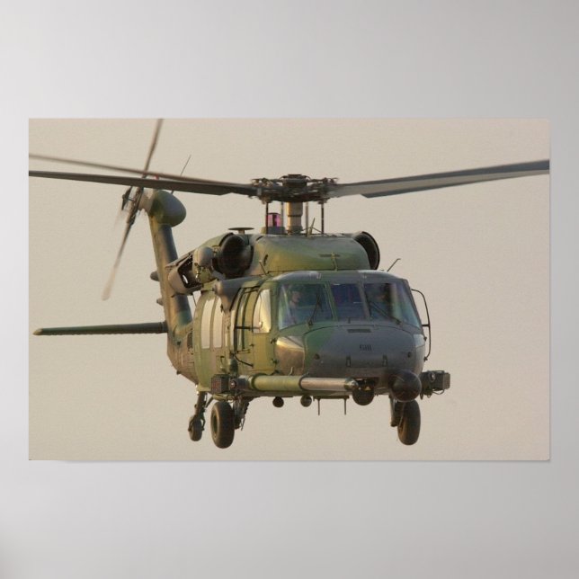 HH-60G Pave Hawk Helicopter Poster (Framsidan)