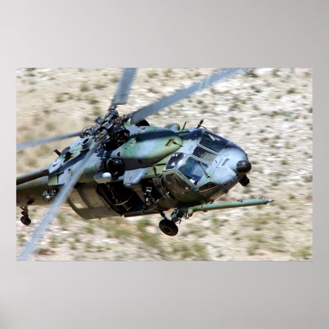 HH-60G Pave Hawk Helicopter Poster (Framsidan)
